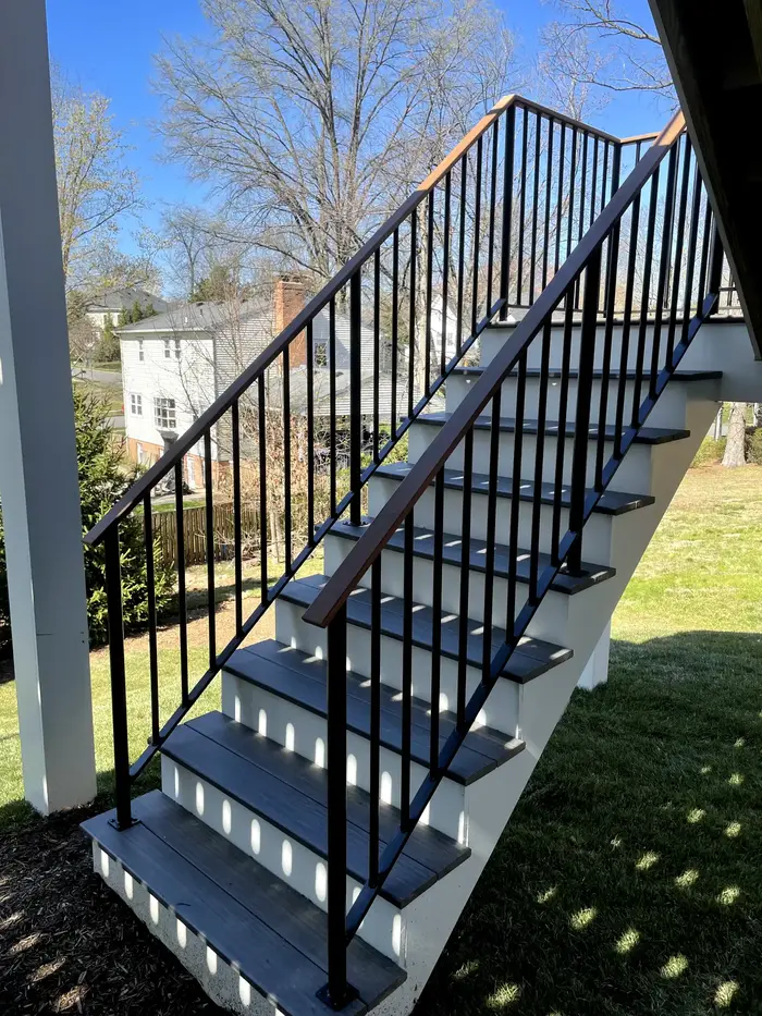 metal stairs picture one